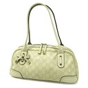 【中古】GUCCI | グッチ グッチシマ プリンシー ショルダーバッグ ミニボストンバッグ 161720 アイボリー【三重本店】