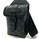【中古】LOUIS VUITTON | ルイ・ヴィトン ソミュール・スリングバッグ ボディバッグ M45912 ブラック【尾張小牧店】