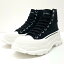 【中古】Alexander McQueen | アレキサンダーマックイーン tread slick boot レースアップブーツ スニーカー ブラック×ホワイト サイズ:41【尾張小牧店】 34,800円