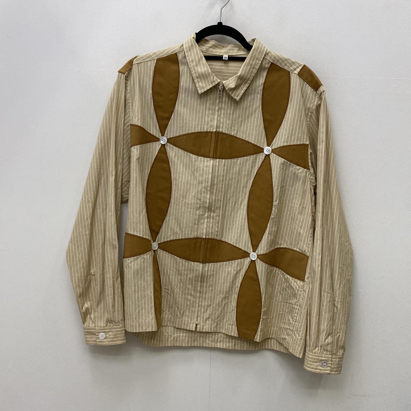 【中古】 Button flower shirt 長袖シャツ 23SS-B-06 ベージュ サイズ:1【加古川店】