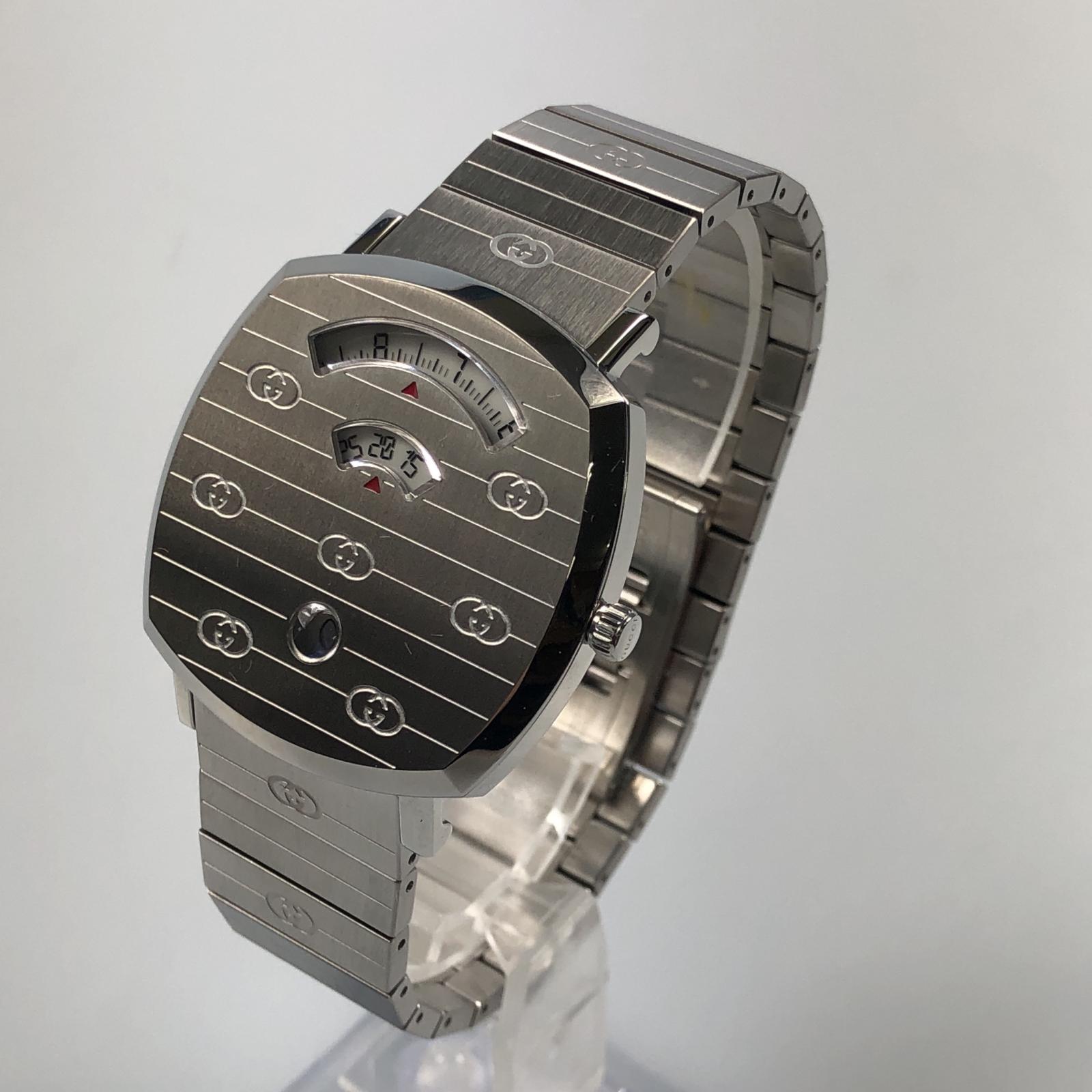 【中古】GUCCI | グッチ GRIP 腕時計 YA157401 シルバー【姫路東店】