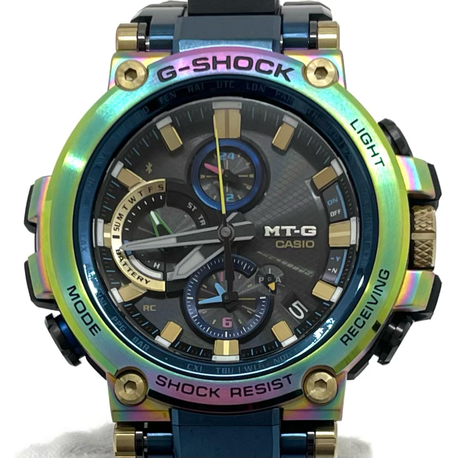 【中古】CASIO｜カシオ G-SHOCK　ジーショック MT-G 20th記念 ブラック×マルチカラー【尾張小牧店】