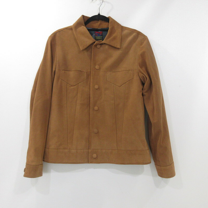 【中古】BRU NA BOINNE | ブルーナボイン アッシパトルジャンパー レザー 5L-0004 サイズ:0 ブラウン【姫路東店】
