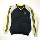 【中古】adidas(vintage) | アディダスヴィンテージ 万国旗タグ ピステ ジャージ ブラック サイズ:M【加古川物流】
