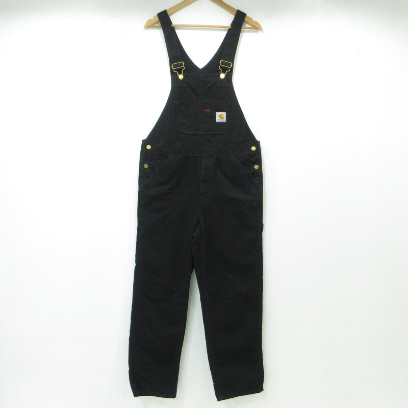 【中古】Carhartt WIP | カーハートダブリューアイピー BIB OVERALL ビブオーバーオール ブラック サイズ:30【三重本店】