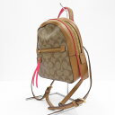 【中古】COACH | コーチ リュック・デイパック リュック・デイパック J1861-F38998 ベージュ【瀬戸大橋店】