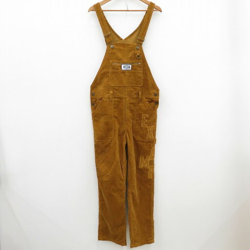 【中古】EXAMPLE | イグザンプル PATCH CORDUROY OVERALL コーデュロイ オーバーオール - ブラウン サイズ:XL【瀬戸大橋店】 【中古】EXAMPLE | イグザンプル PATCH CORDUROY OVERALL コーデュロイ オーバーオール - ブラウン サイズ:XL【瀬戸大橋店】
