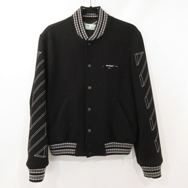 楽天市場】off-white スタジャン(コート・ジャケット|メンズ 楽天市場】off-white スタジャン(コート・ジャケット|メンズ