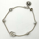 【中古】GUCCI | グッチ ダブルG マザー・オブ・パール ブレスレット 773229 JAAFQ 8135 シルバー【尾張小牧店】(4)