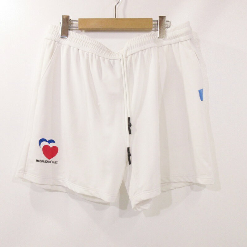 【中古】MAISON HONORE メゾンオノレ RAPHAEL RUSH HALF PANTS ショートパンツ rphrshpt ホワイト サイズ:M【姫路東店】
