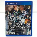 【中古】 ゲームソフト ロストディメンション プレイステーション・ヴィータ VLJM-30073【加古川物流】【代金引換不可・日時指定不可】【ネコポス発送】
