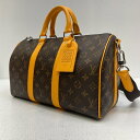 【中古】LOUIS VUITTON | ルイ・ヴィトン キーポルバンドリエール35 ボストンバッグ M13201【加古川店】
