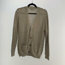 【中古】TOMORROWLAND tricot | トゥモローランド トリコ ギマコットンリネンVネックカーディガン カーディガン 63-02-41-02001...