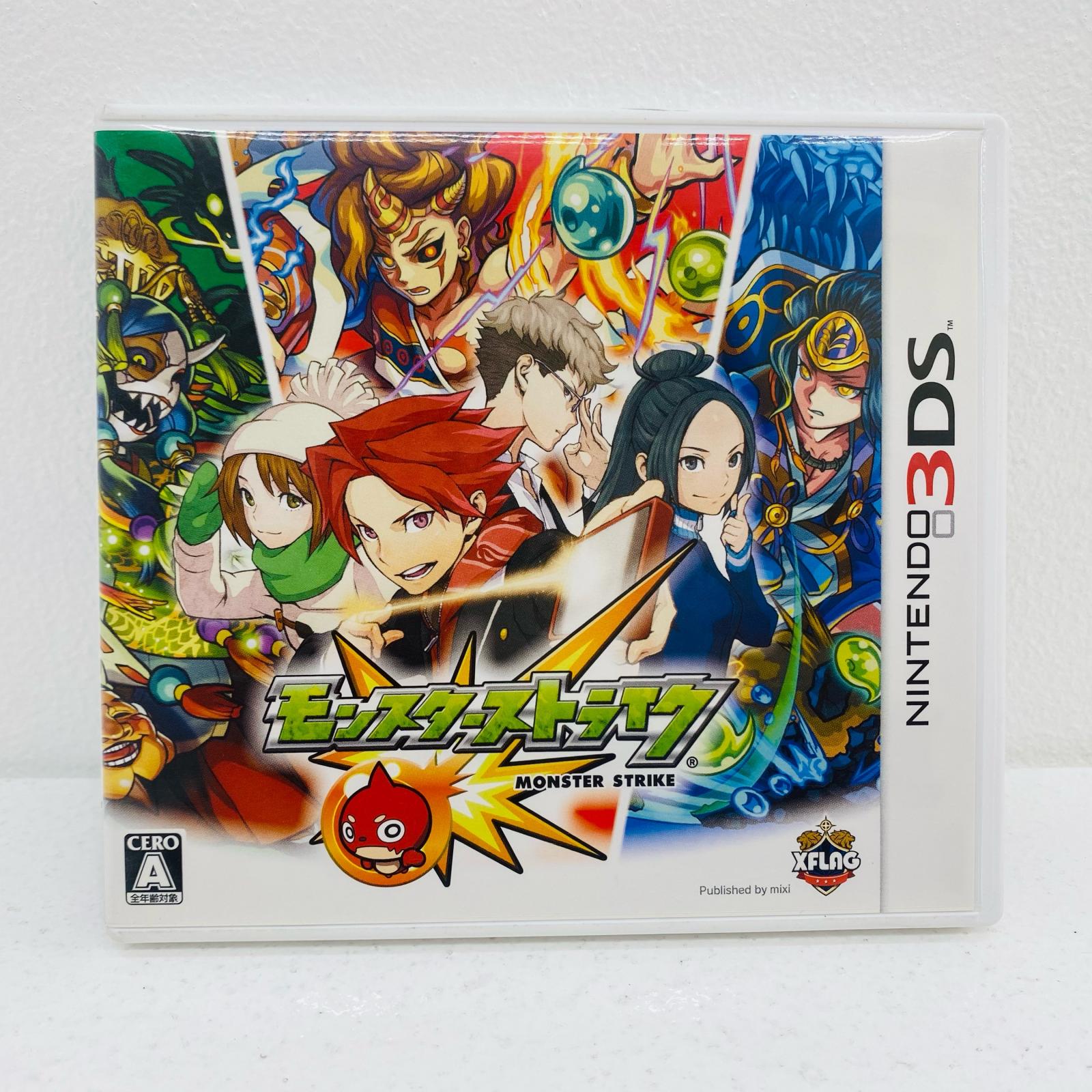 【中古】 ゲームソフト モンスターストライク Nintendo 3DS・2DS ロールプレイング CTR-P-BFLJ【飾磨店】【代金引換不可・日時指定不可】【ネコポス発送】