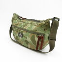 【中古】GREGORY | グレゴリー USA製 ショルダーバッグ カモ 迷彩 - グリーン【瀬戸大橋店】