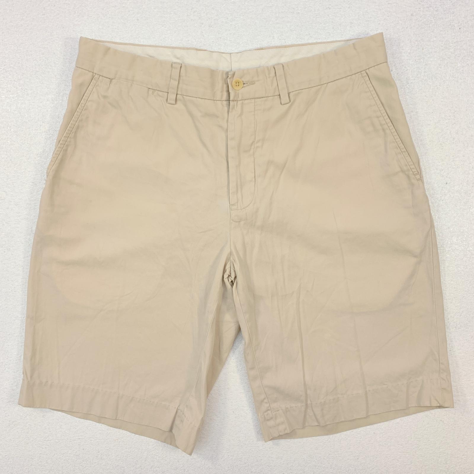 【中古】POLO RALPH LAUREN | ポロ・ラルフローレン チノ 旧タグ ショートパンツ ベージュ サイズ:34【加古川物流】