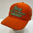 【中古】 porkchop/CHOP YOUR OWN WOOD CAP キャップ オレンジ【加古川店】