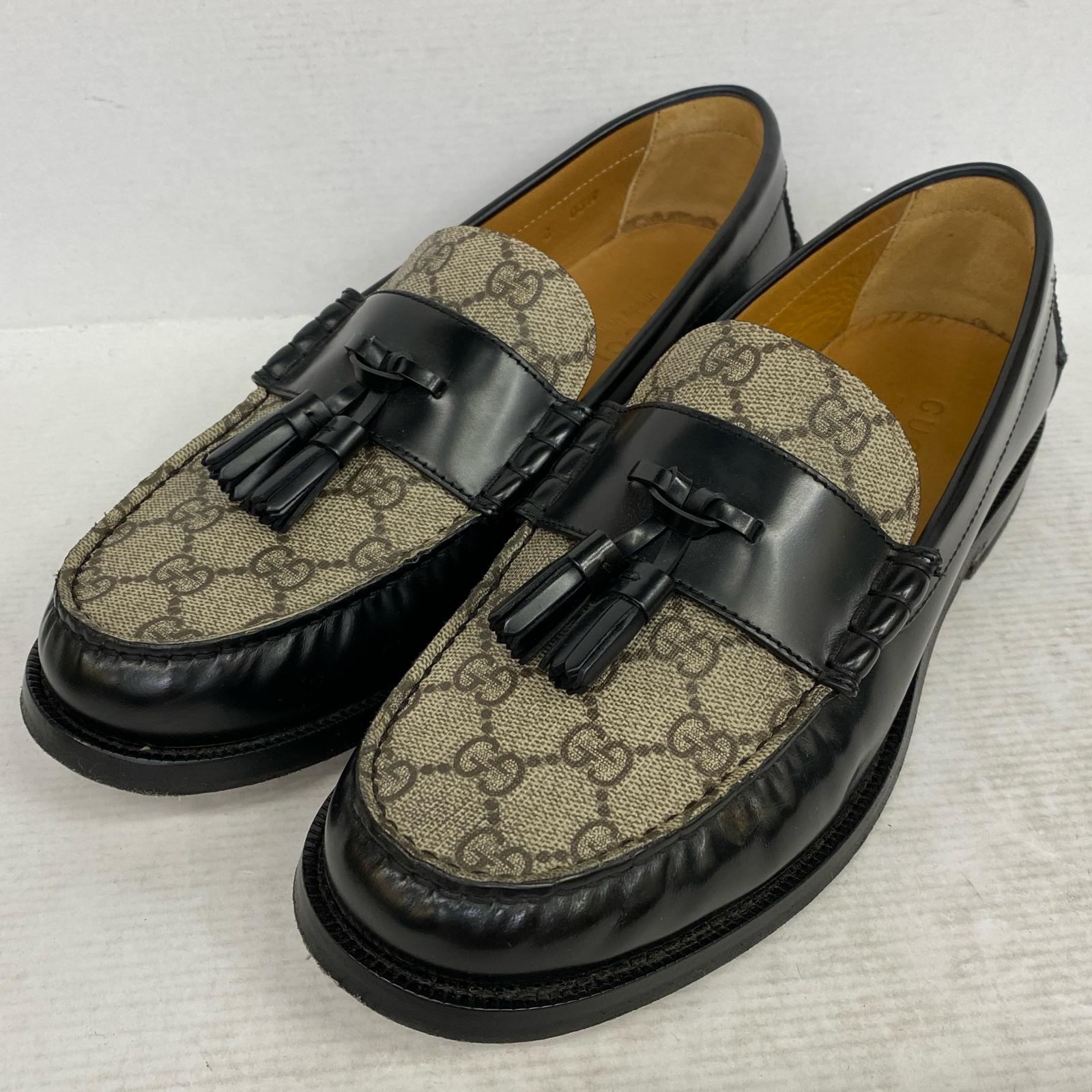 【中古】GUCCI | グッチ タッセル ローファー 673817【加古川店】