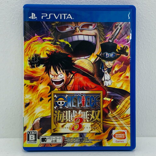 【中古】 ゲームソフト ワンピース 海賊無双3 プレイステーション・ヴィータ VLJM-35195【飾磨店】【代金引換不可・日時指定不可】【ネコポス発送】 【中古】 ゲームソフト ワンピース 海賊無双3 プレイステーション・ヴィータ VLJM-35195【飾磨店】【代金引換不可・日時指定不可】【ネコポス発送】
