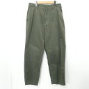 【中古】FreshService | フレッシュサービス OVERDYED LEFT TWILL TROUSERS ツイルパンツ FSW-22-PT_40 カー...