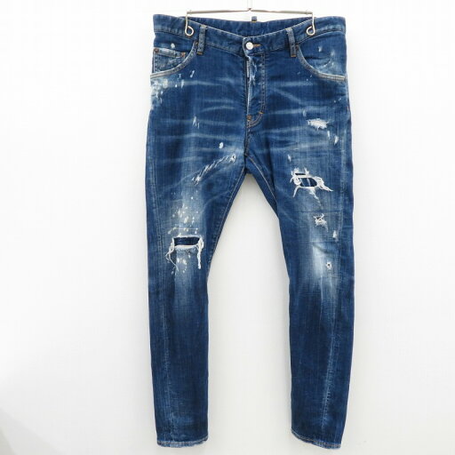 【中古】DSQUARED2 | ディースクエアード Classic Kenny Jean デニムパンツ S71LB0633 ライトブルー【瀬戸大橋店】 【中古】DSQUARED2 | ディースクエアード Classic Kenny Jean デニムパンツ S71LB0633 ライトブルー【瀬戸大橋店】