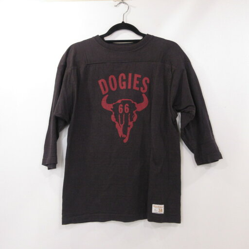 【中古】WARE HOUSE | ウェアハウス ウエアハウス 7分袖フットボール T DOGIES 半袖Tシャツ Lot 4063 チャコールグレー サイズ:38【姫路東店】 【中古】WARE HOUSE | ウェアハウス ウエアハウス 7分袖フットボール T DOGIES 半袖Tシャツ Lot 4063 チャコールグレー サイズ:38【姫路東店】