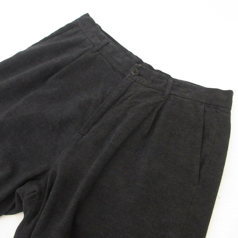 ストラップ付き ワーク カーゴパンツ ジョガー 黒 ブラック 裾絞り