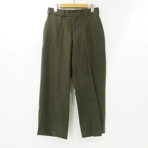 【中古】MILITARY衣料|ミリタリーイリョウ W/HIP POCKETS CLASS 4 50s U.S.ARMY ウールパンツ カーキ サイズ:30【f107】 【中古】MILITARY衣料|ミリタリーイリョウ W/HIP POCKETS CLASS 4 50s U.S.ARMY ウールパンツ カーキ サイズ:30【f107】