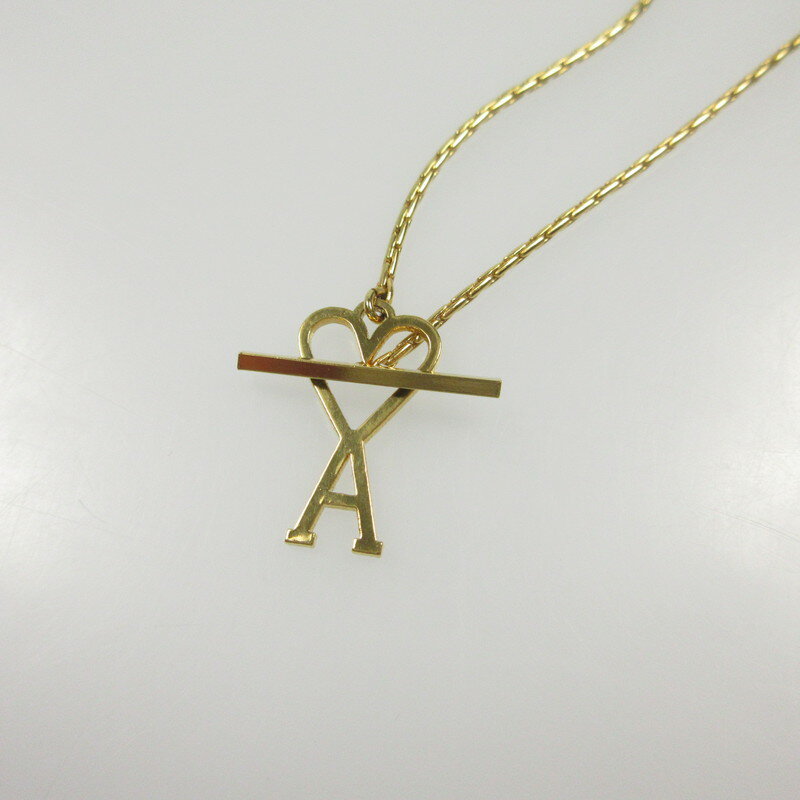 【中古】AMI | アミ Ami de Coeur チェーンネックレス ネックレス ゴールド【姫路東店】