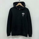 【中古】STUSSY | ステューシー WORLD TOUR パーカー ブラック サイズ:S【イオン広店】