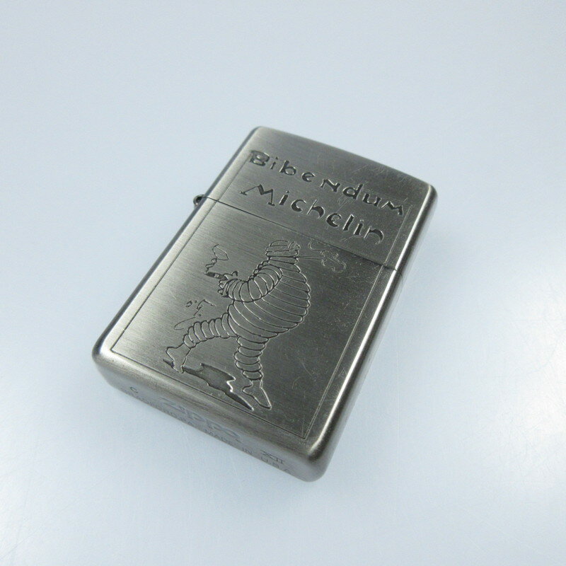 【中古】ZIPPO | ジッポ BIBENDUM MICHELIN ライター 年式:1996年製 シルバー【姫路東店】