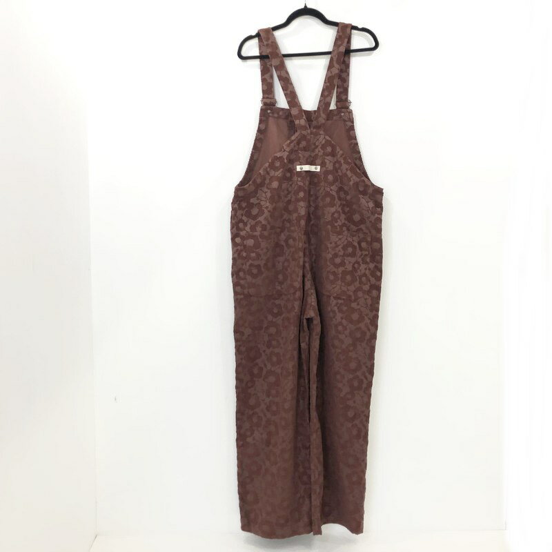 【中古】 EMBOSSED CORDUROY ICIRIAN OVERALL オーバーオール T24AW-OA01 2024A/W ボルドー/バーガンディー サイズ：2【姫路東店】