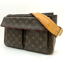 【中古】LOUIS VUITTON | ルイ・ヴィトン ヴィバシテGM モノグラム ショルダーバッグ M51163 ブラウン【尾張小牧店】