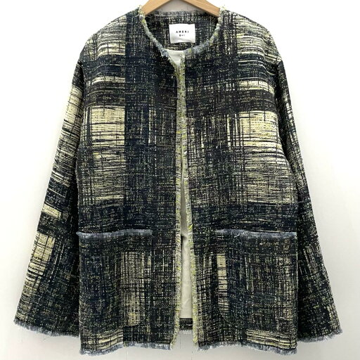 【中古】AMERI | アメリ LADY LIKE PRINT TWEEDS JACKET ツイードジャケット マルチカラー サイズ:XS【尾張小牧店】 【中古】AMERI | アメリ LADY LIKE PRINT TWEEDS JACKET ツイードジャケット マルチカラー サイズ:XS【尾張小牧店】