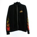 【中古】X-LARGE | エクストララージ VELOUR TRACK JACKET ジャージ 101244021006 ブラック サイズ:L【姫路東店】(4)
