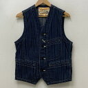 【中古】SUGAR CANE | シュガーケーン WABASH STRIPE WORK VEST ベスト インディゴ【加古川店】(4)