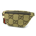 【中古】GUCCI | グッチ ジャンボGG ベルトバッグ ウエストバッグ ボディバッグ 696031 ブラウン【三重本店】