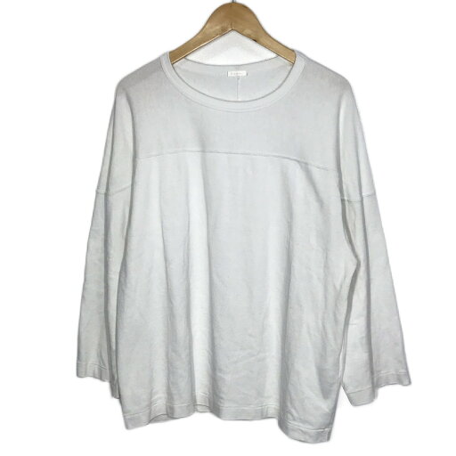 【中古】COMOLI | コモリ フットボールT 長袖Tシャツ V01-05005 ホワイト サイズ:1【倉吉店】 【中古】COMOLI | コモリ フットボールT 長袖Tシャツ V01-05005 ホワイト サイズ:1【倉吉店】