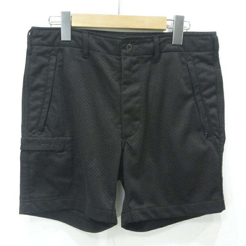 【中古】Engineered Garments | エンジニアードガーメンツ メッシュショートパンツ ブラック サイズ:XS【三重本店】