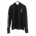 【中古】CHROME HEARTS | クロムハーツ Plus Cross Allover Print Horseshoe Logo Hoodie パーカー 国内正規品 ブラック サイズ:M【姫路東店】