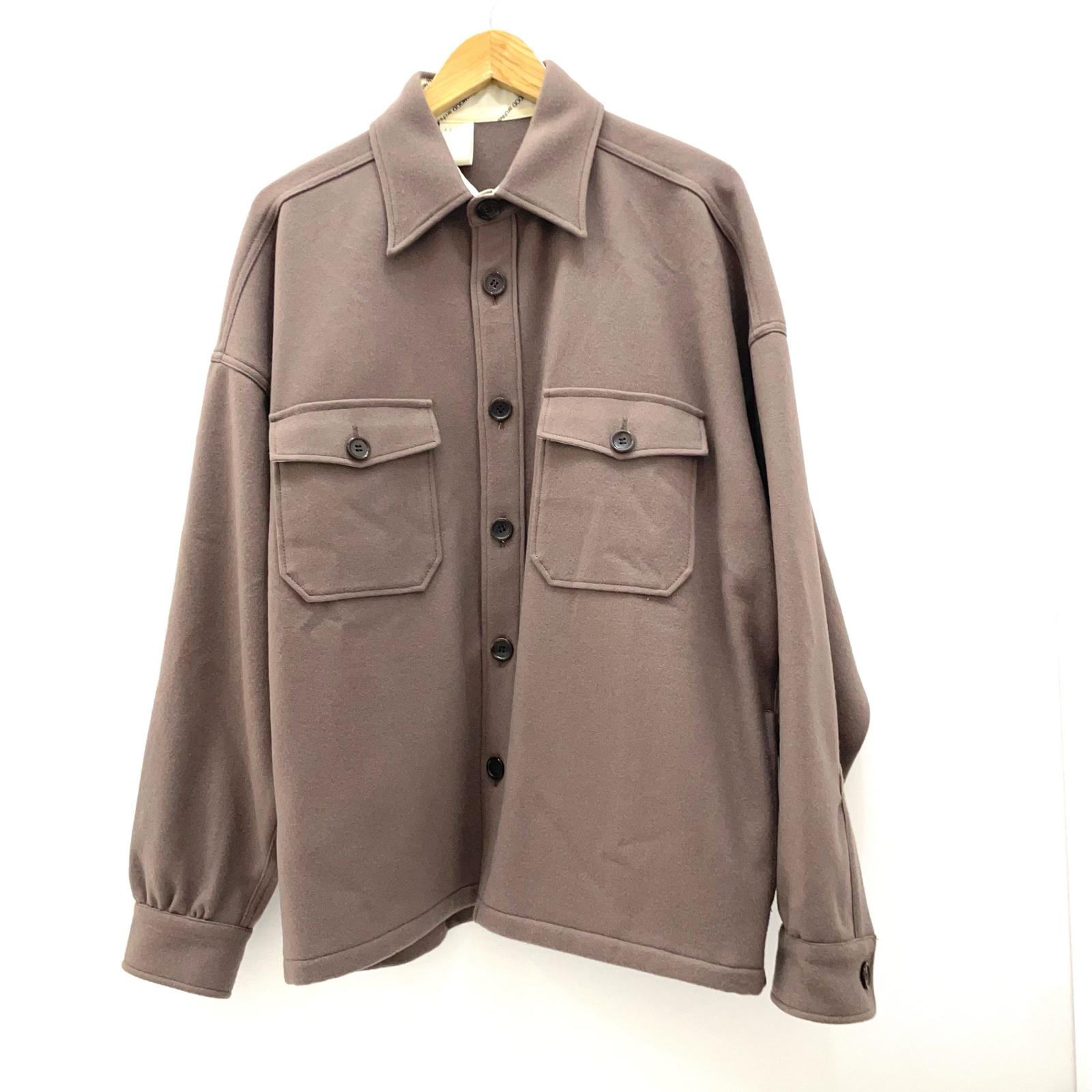 【中古】N.HOOLYWOOD | エヌハリウッド 長袖シャツ ヘビーネルシャツ/CPOシャツ ベージュ サイズ:38【尾張小牧店】
