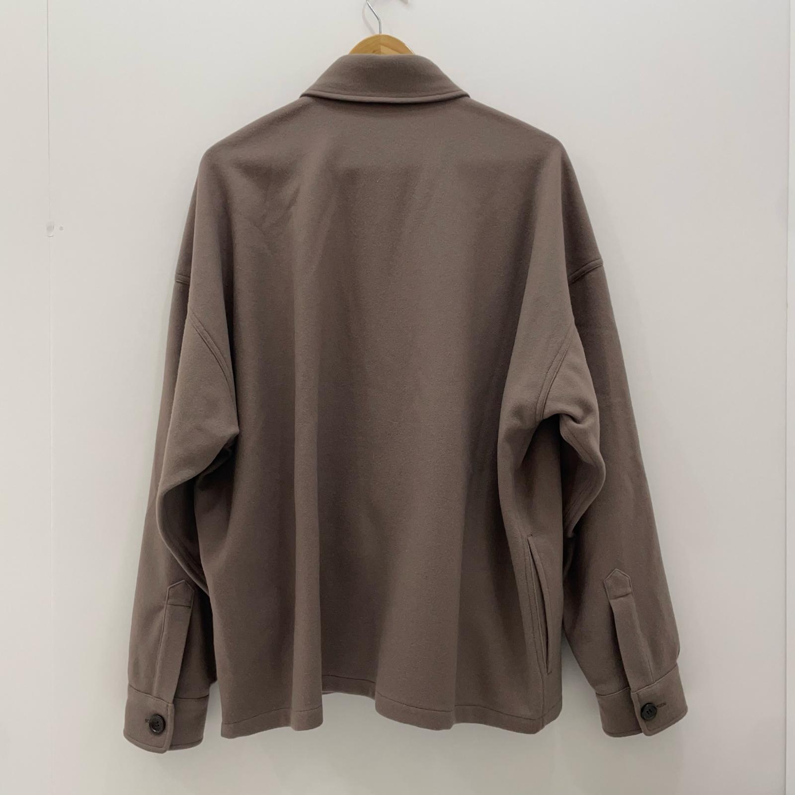 【中古】N.HOOLYWOOD | エヌハリウッド 長袖シャツ ヘビーネルシャツ/CPOシャツ ベージュ サイズ：38【尾張小牧店】