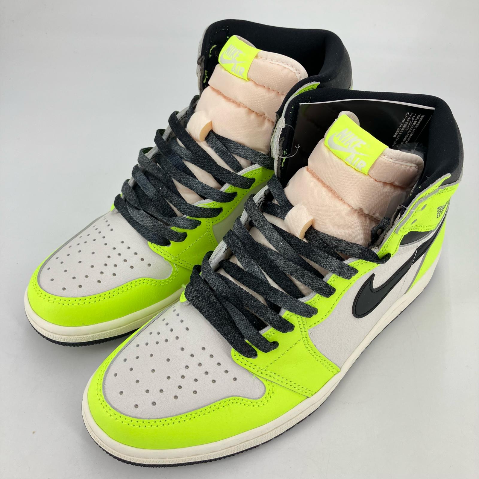 【中古】NIKE AIR JORDAN | ナイキ エアー ジョーダン Air Jordan 1 High OG スニーカー 555088-702 イエロー 27.5cm【イオン広店】