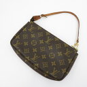 【中古】LOUIS VUITTON | ルイ・ヴィトン モノグラム ポシェット・アクセソワール 旧型 ポーチ M51980 ブラウン【瀬戸大橋店】(4)