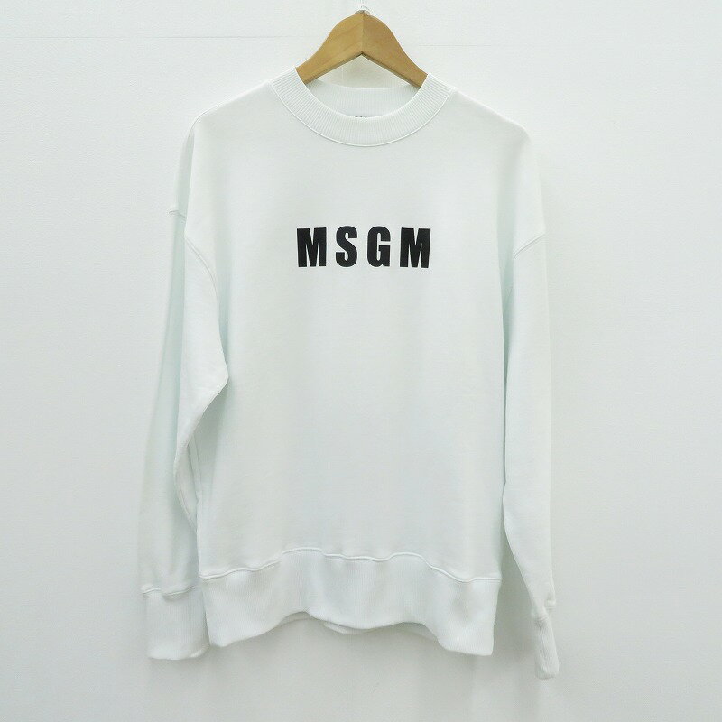 スウェット・トレーナー MSGM 'Camo Season Box Logo' hoodie White 3640MM80247000 楽天市場】msgmトレーナー xl(カラーホワイト)(スウェット
