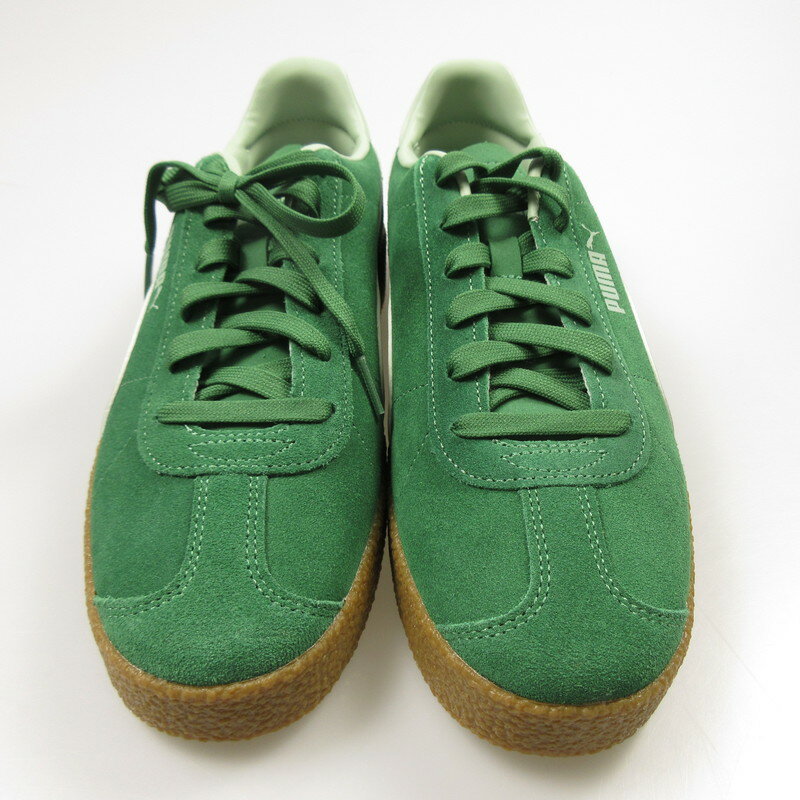 【中古】PUMA | プーマ CLUB SUEDE LEATHER FS スニーカー 401514-09 グリーン 26.5cm【姫路東店】
