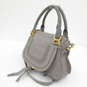 【中古】Chloe | クロエ マーシー ダブルキャリーバッグ ハンドバッグ CHC22AS660I31053 グレー【瀬戸大橋店】
