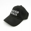 【中古】WACKOMARIA | ワコマリア 6 PANEL CAP キャップ 25SS-WMA-CP06 ブラック【瀬戸大橋店】