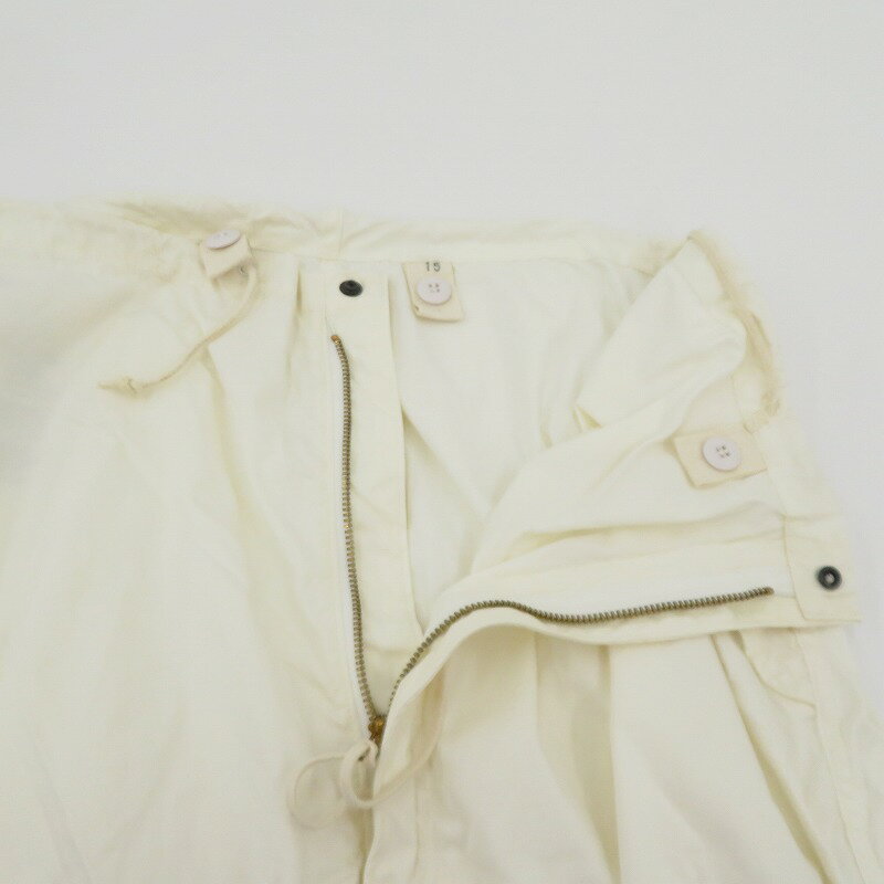 【中古】MILITARY衣料 | ミリタリーイリョウ US.ARMY ミリタリーパンツ 8415-00-935-0572 90s ホワイト サイズ：M【瀬戸大橋店】
