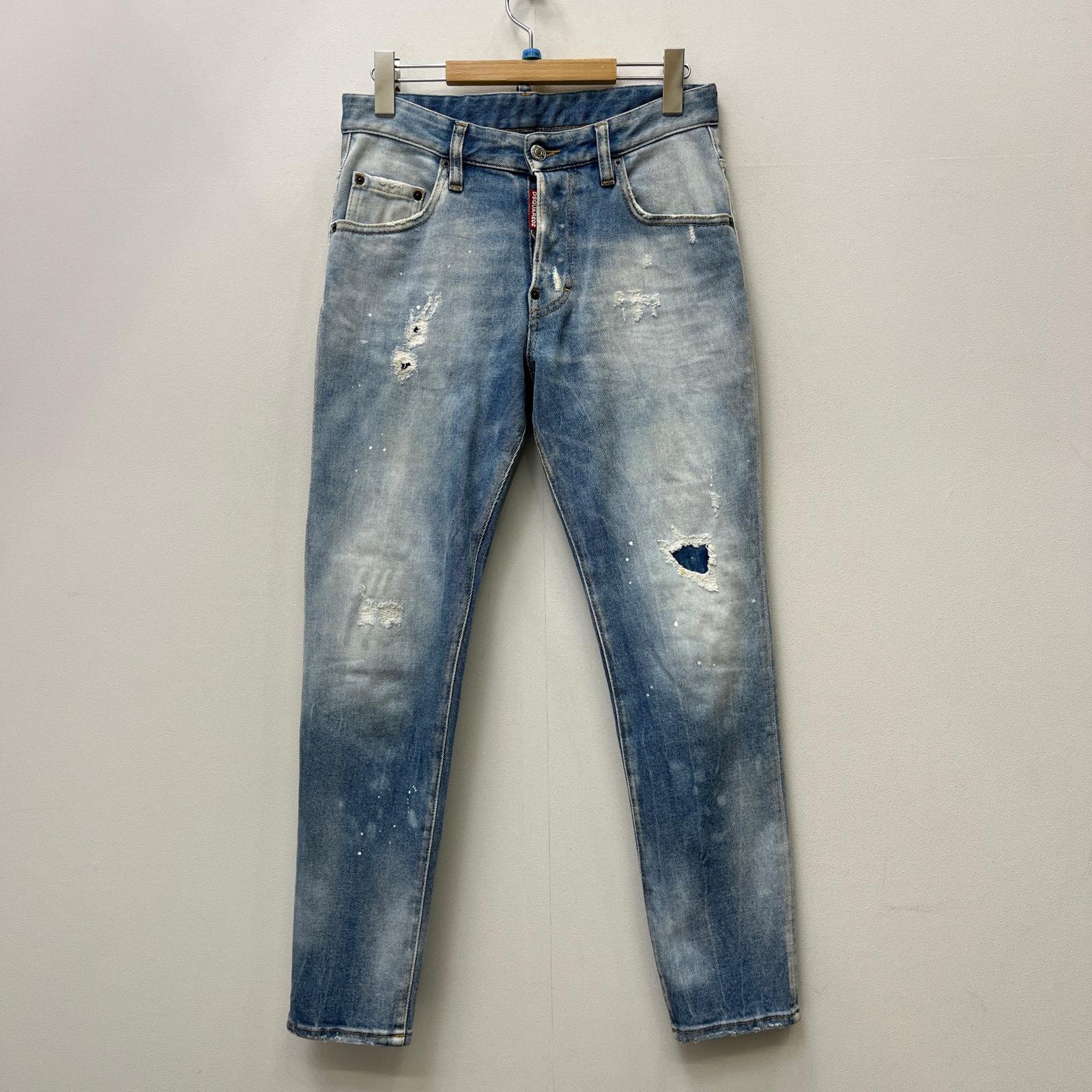 【中古】DSQUARED2 | ディースクエアード SKATER JEAN デニムパンツ S74LB0658 インディゴ サイズ:44【加古川店】